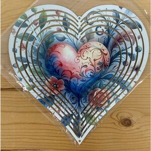 Heart Wind Spinner
